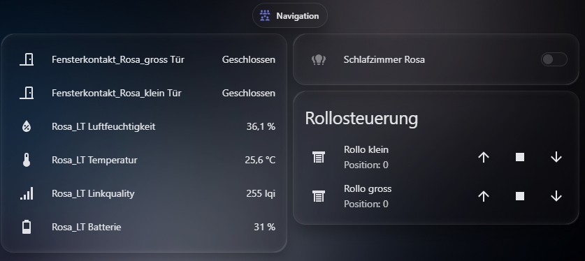 Rollläden Steuerung Home Assistant